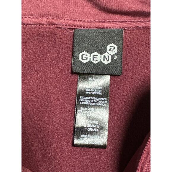 VINTAGE GEN 2 Virginia Tech Mens, size XL; Full zip jacket/sweatshirt, Hokies - Picture 7 of 14